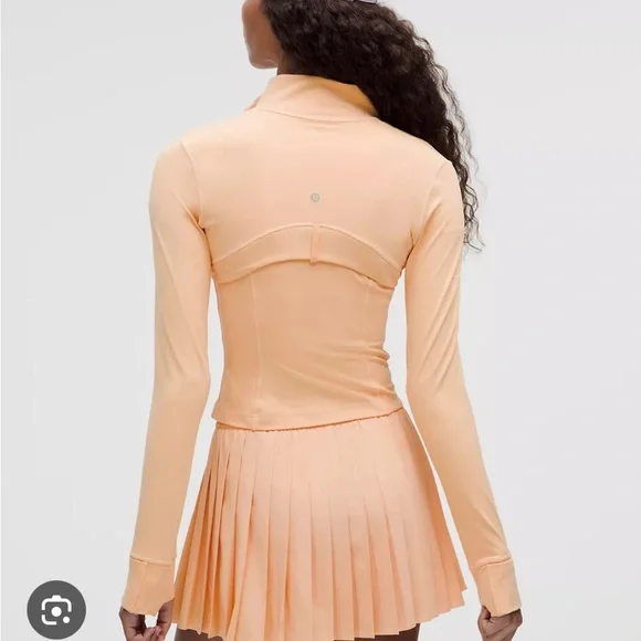 RARE NWOT lululemon define cropped jacket nulu size 8 rock melon - Picture 3 of 3